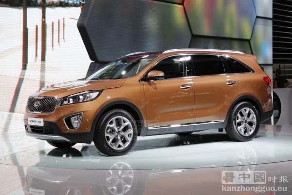 起亚Kia欧洲首发Sorento(摄影:李牧/看中国) 起亚Kia欧洲首发Sorento(摄影:李牧/看中国)