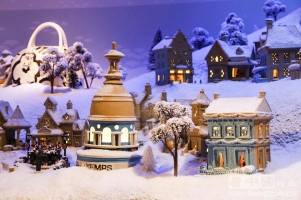 巴黎春天百货  梦幻圣诞橱窗 