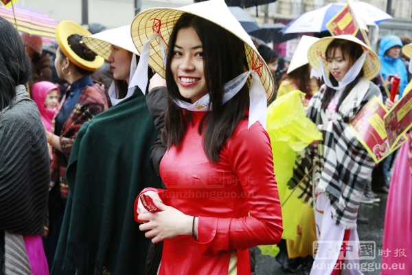 巴黎13区欢庆中国新年游行