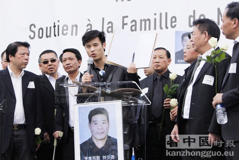 法国华裔青年协会会长王瑞。(摄影：林莲怡、李牧/看中国)