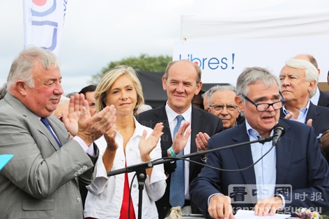 多名右派重量级人物前往支持。(摄影:蓝红) 多名右派重量级人物前往支持。(摄影:蓝红)