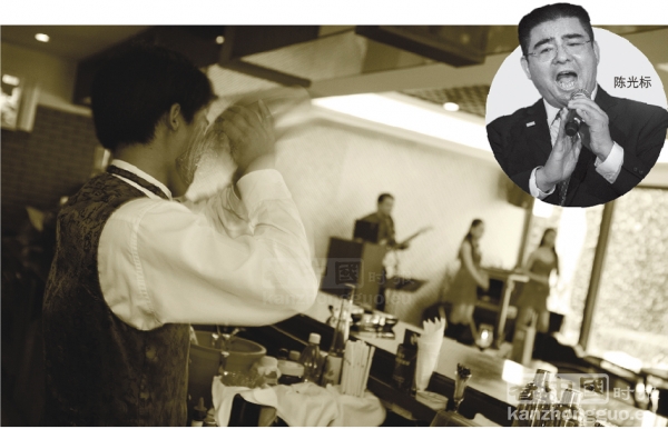 有消息指陈光标秘设“红楼”。(图中歌厅非文中所提)(看中国制图) 有消息指陈光标秘设“红楼”。(图中歌厅非文中所提)(看中国制图)