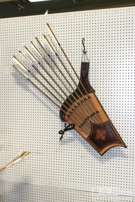 弓箭展会上的展品（摄影：安迪/看中国）