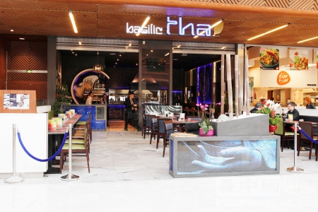 Thai Basilic的内部装潢设计(摄影:陆云) Thai Basilic的内部装潢设计(摄影:陆云)