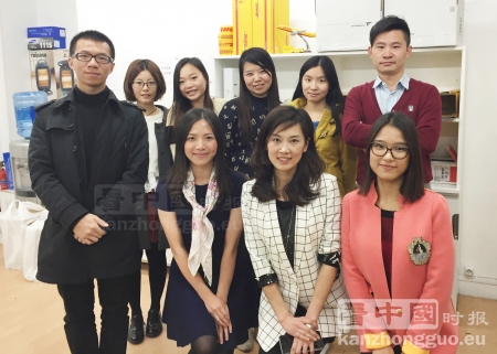 Ecotransite团队合影（照片由Ecotransite国际快递公司提供）