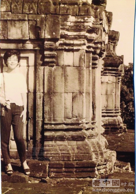 吾哥古迹旁留下沧桑影