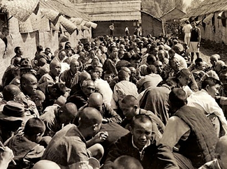 安全区的难民（网络图片）