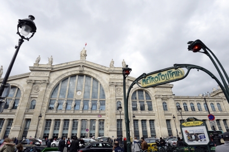 巴黎北站外景（AFP/Getty Images）