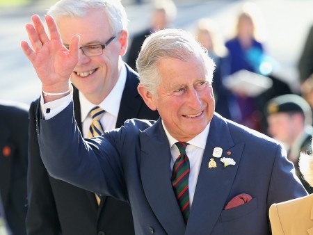 5月21日在加拿大访问期间的英国王储查尔斯（Getty Images）