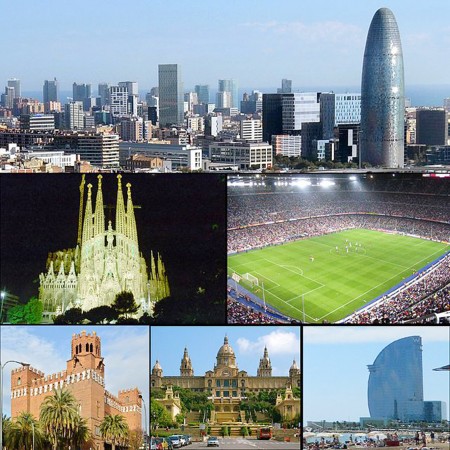 巴塞罗那名胜(维基百科)