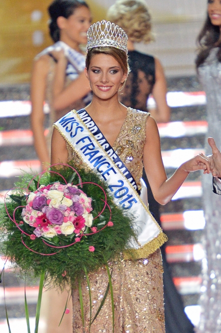 2015年法国小姐塞夫(AFP/Getty Images) 2015年法国小姐塞夫(AFP/Getty Images)