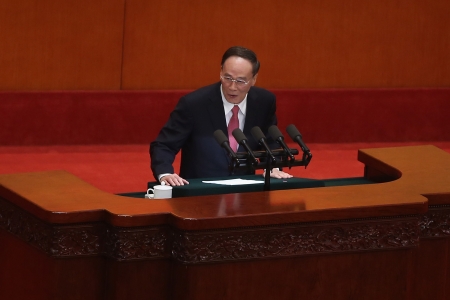 十八大至今,王岐山操刀的“打虎”已令近60名省部级高官落马。(Getty Images) 十八大至今,王岐山操刀的“打虎”已令近60名省部级高官落马。(Getty Images)