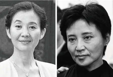 谷丽萍(左)和谷开来(网络图片) 谷丽萍(左)和谷开来(网络图片)