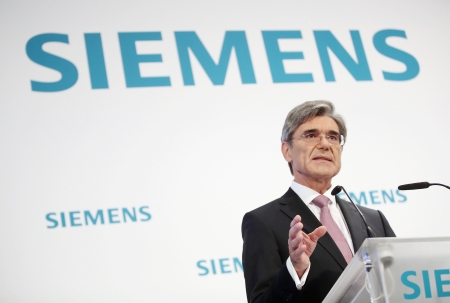 西门子公司总裁凯萨尔(Joe Kaeser)(Getty Images) 西门子公司总裁凯萨尔(Joe Kaeser)(Getty Images)