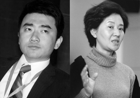 芮成钢与谷丽萍(网络图片) 芮成钢与谷丽萍(网络图片)