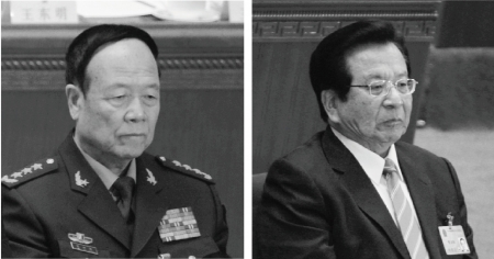 郭伯雄(左)、曾庆红(右)沦落路径爆出惊人相似。(Getty Images) 郭伯雄(左)、曾庆红(右)沦落路径爆出惊人相似。(Getty Images)