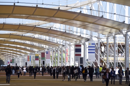 2015年米兰世博会如期举行。(AFP/Getty Images) 2015年米兰世博会如期举行。(AFP/Getty Images)