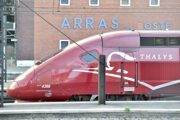 法国大力士(Thalys)高速列车 (AFP/Getty Images) 法国大力士(Thalys)高速列车 (AFP/Getty Images)