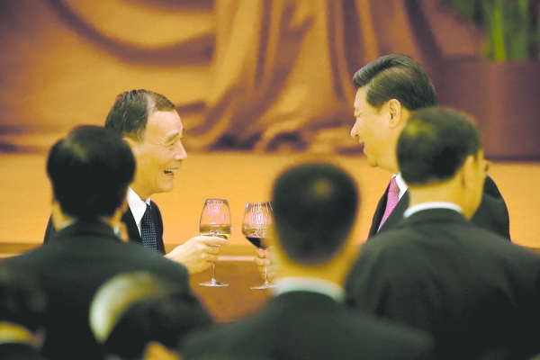 王岐山和习近平(Getty Images) 王岐山和习近平(Getty Images)