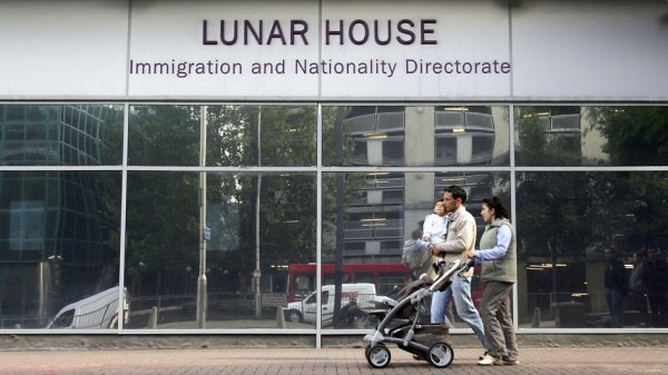 位于伦敦南部克罗伊登的英国移民与国籍局(Getty Images) 位于伦敦南部克罗伊登的英国移民与国籍局(Getty Images)