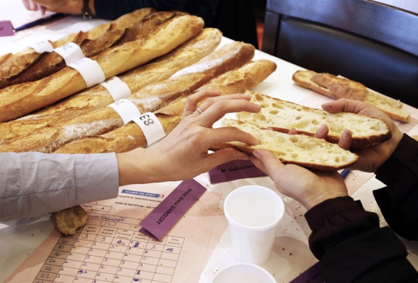 参赛的法棍面包（AFP/Getty Images）