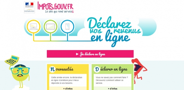 法国报税网站http://www.impots.gouv.fr/截屏 法国报税网站http://www.impots.gouv.fr/截屏