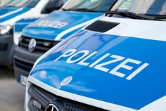 一德国警车(123RF) 一德国警车(123RF)