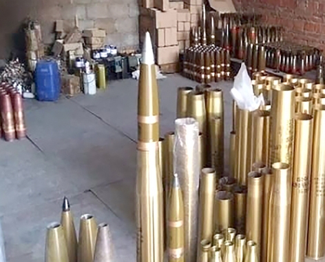 近日,中国广西惊现个人“地下兵工厂”,枪炮齐全。(网络图片) 近日,中国广西惊现个人“地下兵工厂”,枪炮齐全。(网络图片)