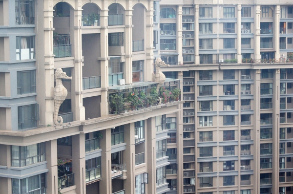 成都一处住宅楼(Getty Images)