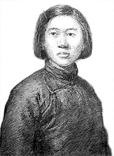 刘胡兰画像(网络图片)