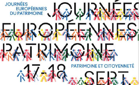 欧洲遗产日宣传海报(图片来源:欧洲遗产日官方网站) 欧洲遗产日宣传海报(图片来源:欧洲遗产日官方网站)