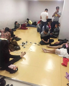 百余名大陆游客在济州岛被拒绝入境。(网络图片) 百余名大陆游客在济州岛被拒绝入境。(网络图片)