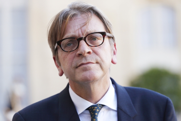 现任欧洲议会脱欧谈判首席代表,前比利时总理Guy Verhofstadt。(AFP/Getty Images) 现任欧洲议会脱欧谈判首席代表,前比利时总理Guy Verhofstadt。(AFP/Getty Images)