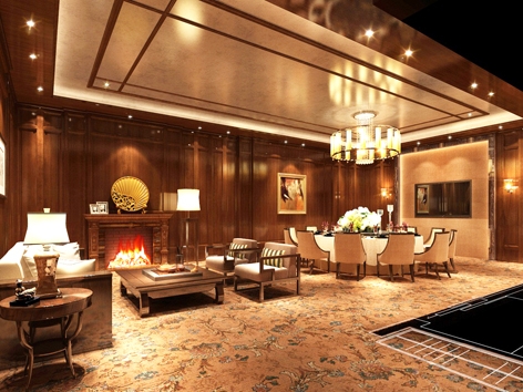 大陆某一会所内景 (网络图片)