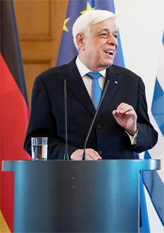 希腊总统帕夫洛普洛斯(AFP/Getty Images) 希腊总统帕夫洛普洛斯(AFP/Getty Images)