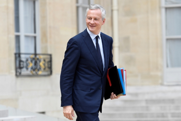 法国经济和财政部长勒梅尔(Bruno Le Maire)(AFP/Getty Images) 法国经济和财政部长勒梅尔(Bruno Le Maire)(AFP/Getty Images)
