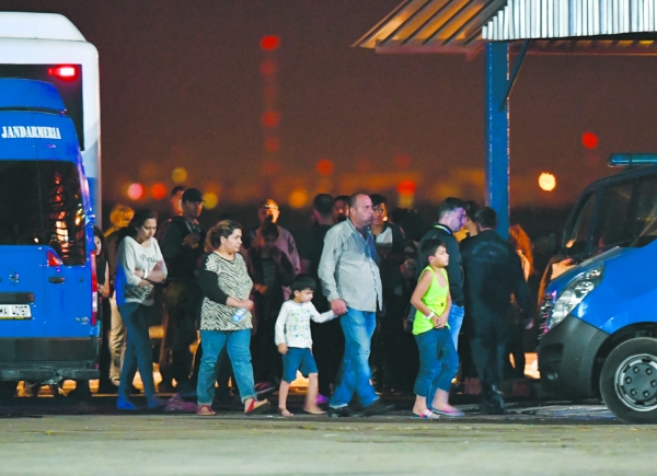 罗马尼亚黑海沿岸的Midia港口难民中心(AFP/Getty Images) 罗马尼亚黑海沿岸的Midia港口难民中心(AFP/Getty Images)