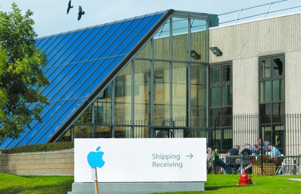 爱尔兰南部科克市的苹果科技园区(AFP/Getty Images) 爱尔兰南部科克市的苹果科技园区(AFP/Getty Images)