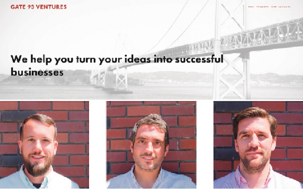 “93号入口”的三位创始人和其公司主页(“93号入口”网站截图) “93号入口”的三位创始人和其公司主页(“93号入口”网站截图)