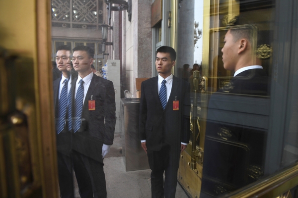 重重危机下,十九大安保空前。(AFP/Getty Images) 重重危机下,十九大安保空前。(AFP/Getty Images)