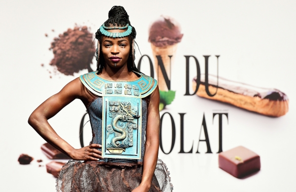 今年2月在比利时举办的巧克力沙龙(AFP/Getty Images) 今年2月在比利时举办的巧克力沙龙(AFP/Getty Images)