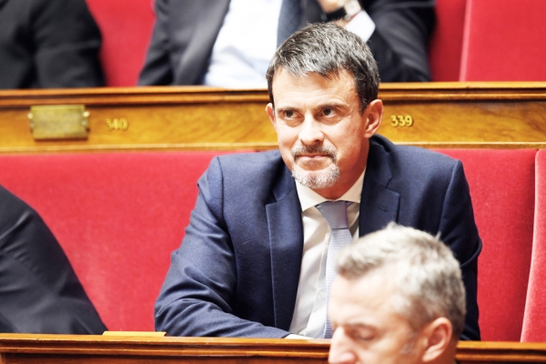 瓦尔斯(Manuel Valls)(AFP/Getty Images) 瓦尔斯(Manuel Valls)(AFP/Getty Images)