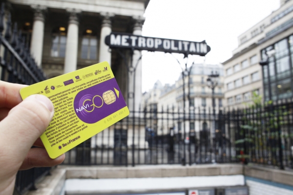 Navigo公交卡(AFP/Getty Images) Navigo公交卡(AFP/Getty Images)