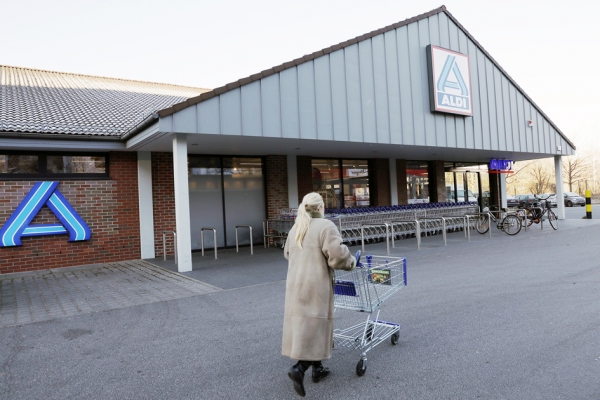 德国柏林的一家Aldi超市分店(Getty Images) 德国柏林的一家Aldi超市分店(Getty Images)
