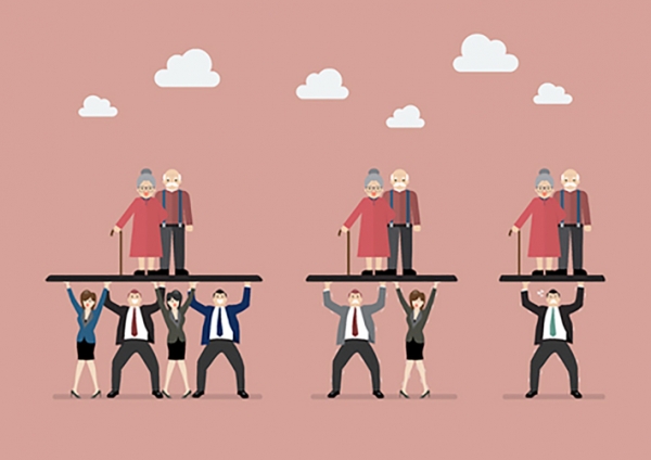 人口危机示意图(123RF) 人口危机示意图(123RF)