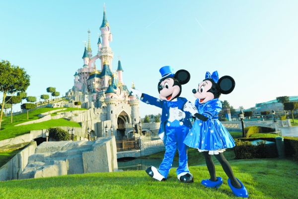 巴黎迪斯尼主题公园（AFP/Getty Images）