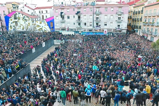 非裔移民群体抗议现场(Getty Images) 非裔移民群体抗议现场(Getty Images)