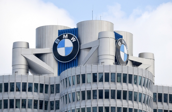 宝马慕尼黑总部大楼顶部（AFP/Getty Images）