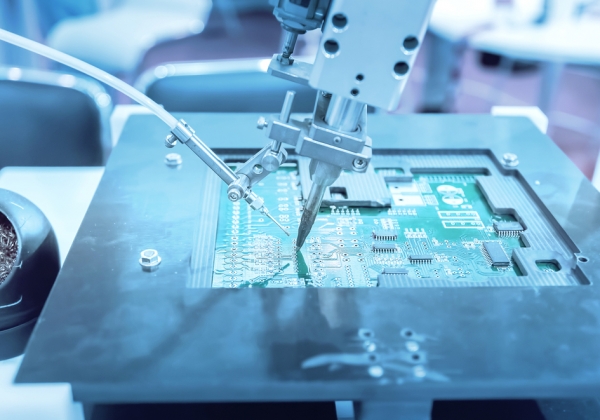 集成电路焊接机器人(123RF) 集成电路焊接机器人(123RF)