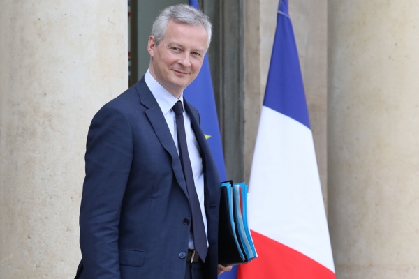 法国经济与财政部长 勒梅尔(Bruno Le Maire) (AFP/Getty Images)